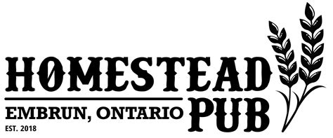 Menu – Homestead Pub