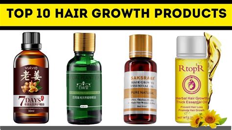 Top 10 Best Hair Growth Product For Men In The World - YouTube