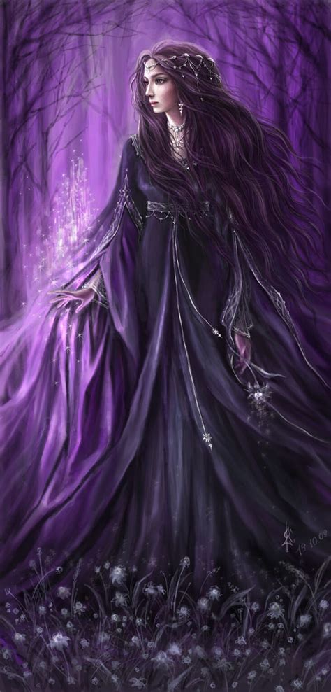 1920x1080px, 1080P free download | Witch, dark forest, forest, girl, girls, mystery, purple ...