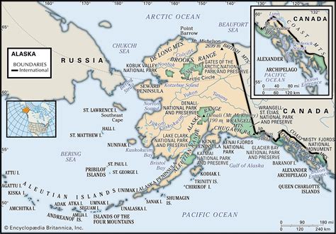 Map Of Alaska Coastline