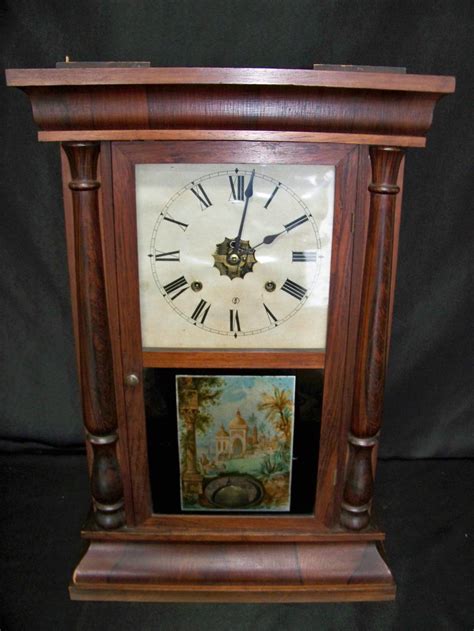 Lot - Antique Waterbury Kitchen Shelf Clock