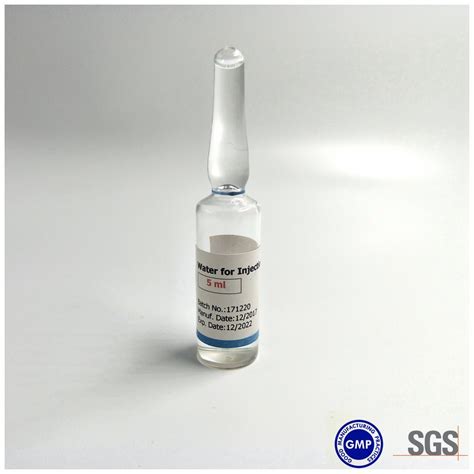 Sterile Water for Injection 2ml, 5ml, 10ml - China Sterile Water Injection and Water for Injection