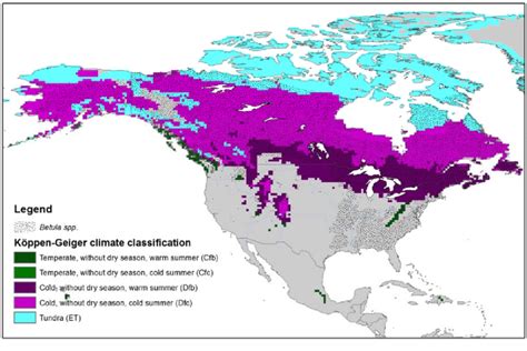 North America Map Climate