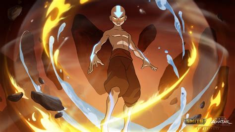 Smite x Aang Avatar 4K HD Wallpapers | HD Wallpapers | ID #32047