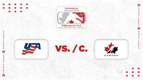 Hockey Canada - CAN vs. USA (Preliminary) | 2022 Para Hockey Cup