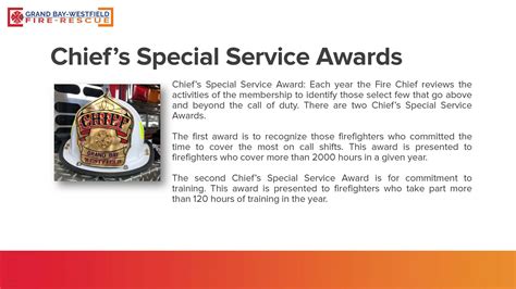 2021 Fire Service Awards - Grand Bay-Westfield