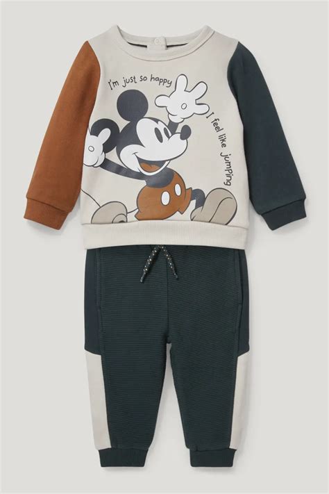 Mickey Mouse - baby outfit - 2 piece | Disney baby clothes, Baby boy ...