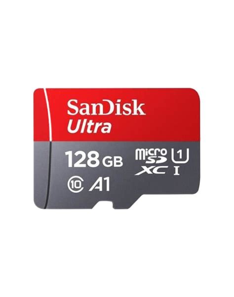 Carte mémoire Micro SD SanDisk Classe 10 - 128 GO - PopSmart