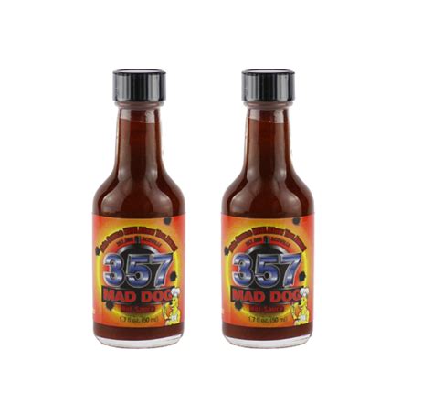 Mad Dog 357 Hot Sauce 1.7oz (2 Pack) - SauceAndToss