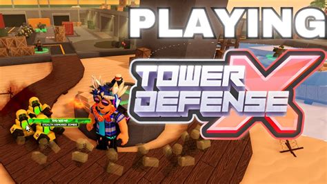 TOWER DEFENSE X IS AMAZING! (Tdx) - YouTube