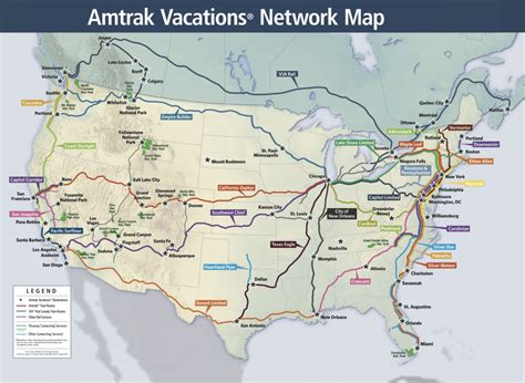 Amtrak Map