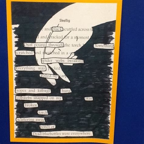 Blackout Poetry – Colegate Primary School