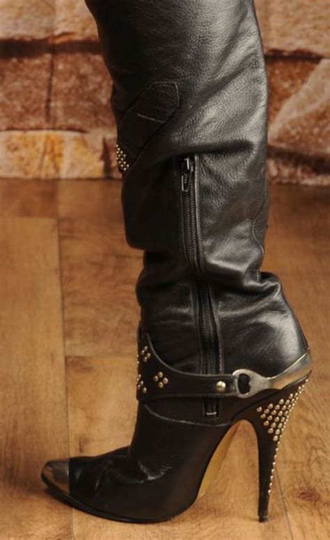 80s style boots, #SavannahJames #rock #Retro80s | High heel boots knee ...