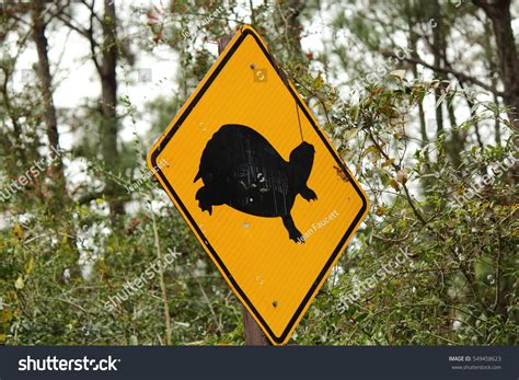 Wildlife Crossing Sign Stock Photo 549458623 : Shutterstock