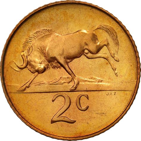 Two Cents 1965 (Afrikaans), Coin from South Africa - Online Coin Club