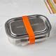Black + Blum Orange Stainless Steel Lunch Box | Lunch Container ...