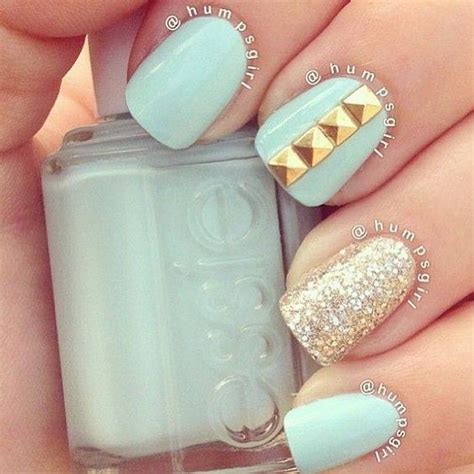 17 Fashionable Mint Nail Designs for Summer - crazyforus