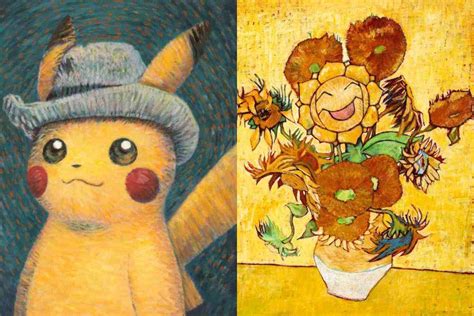 Pikachu llega al Museo de Van Gogh en una colaboración donde Pokémon te ...