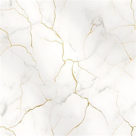 White Gold Marble Texture Seamless | Premium AI-generated image