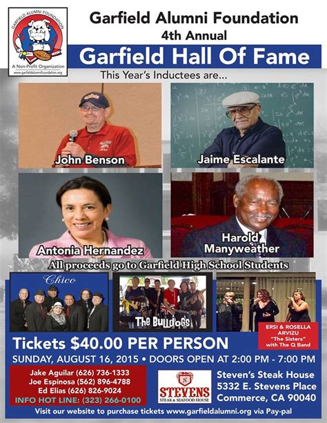 Garfield High School Alumni Hall of Fame – EastSideMedia.TV