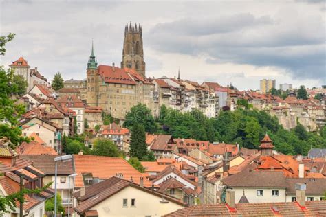 Old Town Of Fribourg, Switzerland Stock Photo - Image: 23746320