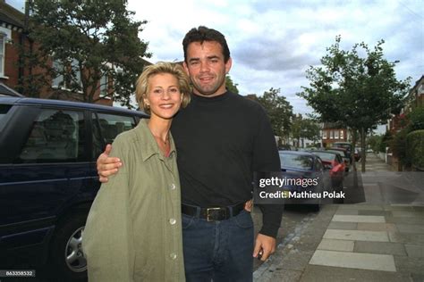 Will Carling and his wife Julia outside their home. Will Carling ...