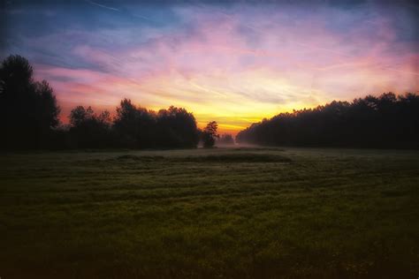 Sunrise In Autumn Free Stock Photo - Public Domain Pictures