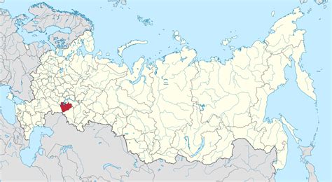 ملف:Map of Russia - Samara Oblast.svg - المعرفة