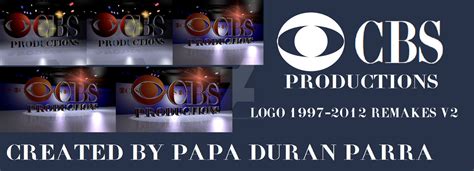 CBS Productions logo (1997-2012) remakes v2 by ezequieljairo on DeviantArt