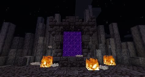 Simple Nether Portal Design : r/Minecraft