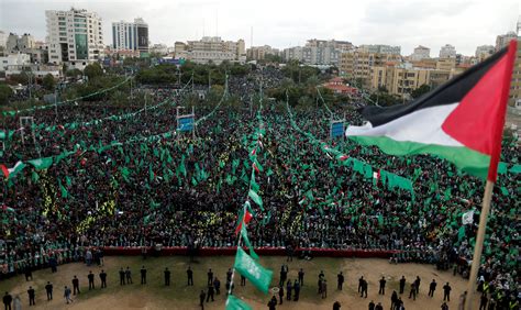 IN PICTURES: Gazans celebrate 30 years of Hamas - Arab-Israeli Conflict - Jerusalem Post