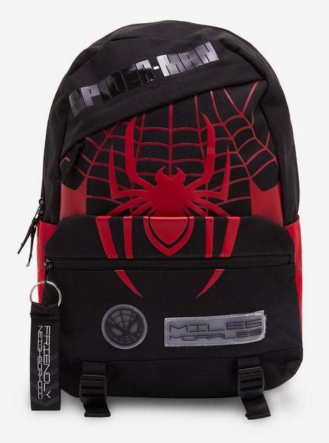 Marvel Spider-Man: Across The Spider-Verse Miles Morales Backpack | Hot Topic