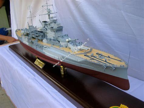 HMS Warspite (03) - Mahogany Wooden Aircraft Models – Boat & Ship Models Handmade Museum Quality