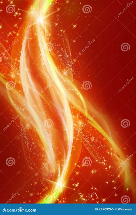 Red Sparks stock illustration. Illustration of mystic - 24709265