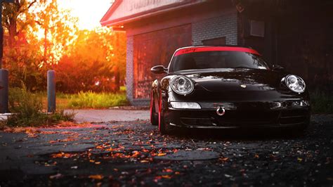 Black Porsche 911 Wallpaper - HD Car Wallpapers #6022