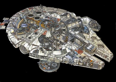 Star Wars Millennium Falcon Wallpaper - WallpaperSafari