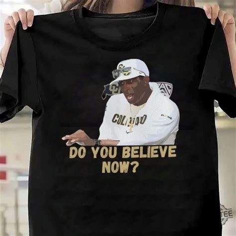 Do You Believe Shirt Deion Sanders Touchdown Dance Deion Sanders ...