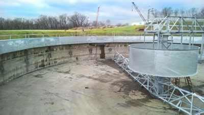 Circular Clarifier Rebuild - Primary Treatment - Monroe Environmental