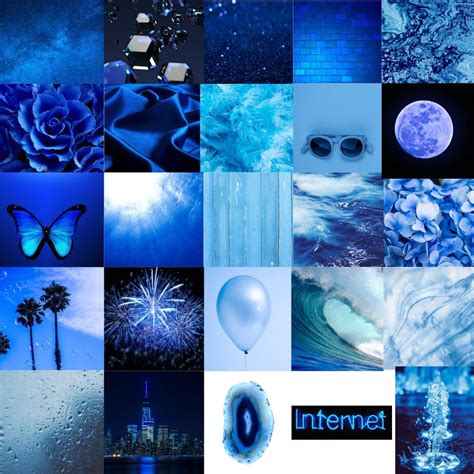 Blue Aesthetic Collage | Etsy