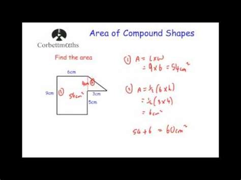 Area of Compound Shapes - YouTube