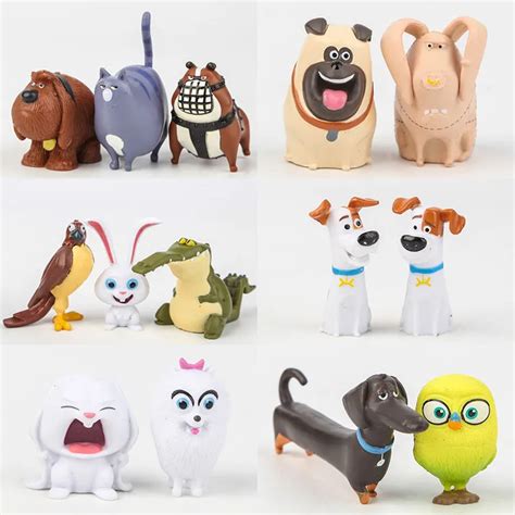 2016 New Movie The Secret Life Of Pets Plush Toys Max Snowball Gidget Mel Chloe Buddy Animals ...