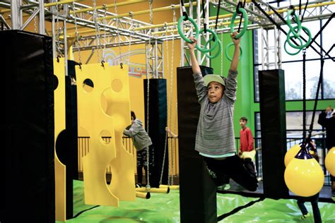 Ninja Courses – Trampoline Park