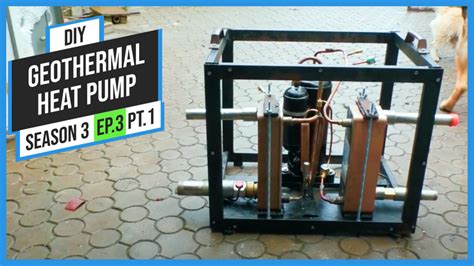 DIY Geothermal Heat Pump. Season 3. Ep3. Heat pump design and assembly. Pt1. | Heat Pump DIY