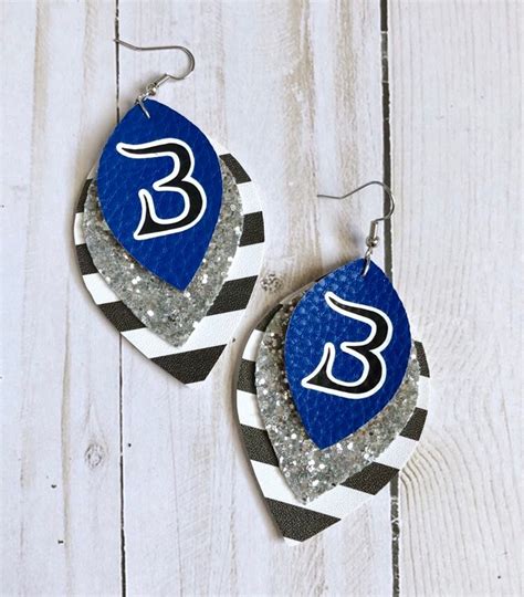 Byron Nelson High School Logo Earrings | Etsy