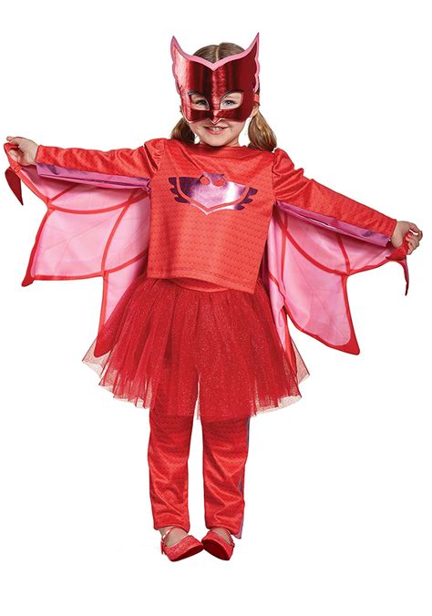 PJ Masks Owlette Prestige Tutu Costume for Toddler Girls