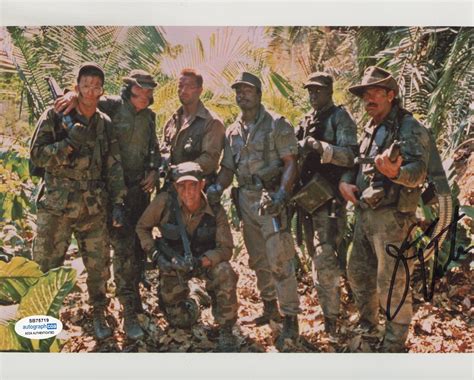 Jesse Ventura Predator Signed Autograph 8x10 Photo ACOA | Outlaw Hobbies Authentic Autographs