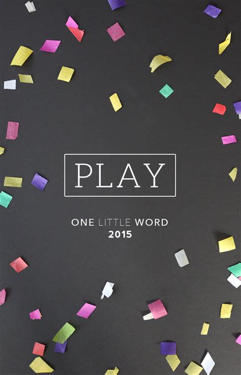 One Little Word 2015 — All The Best | A modern approach to memories. | Words, Fun projects ...