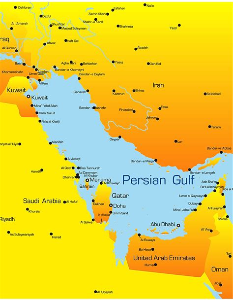 Persian Gulf - WorldAtlas