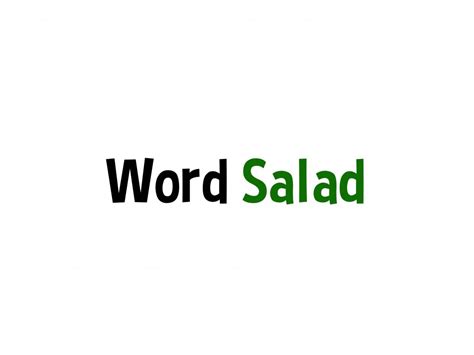 Word Salad – Planeta.com