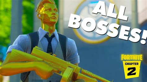 All Bosses & Mythic Weapons in Fortnite Chapter 2 Season 2 - YouTube